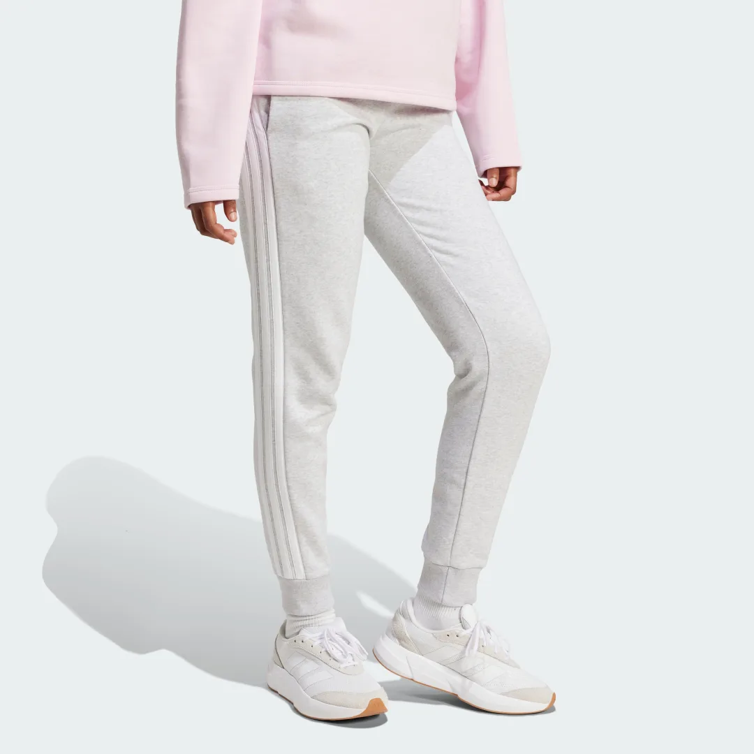 Thumbnail 2 de Pantalón Essentials 3-Stripes Fleece Slim adidas gris