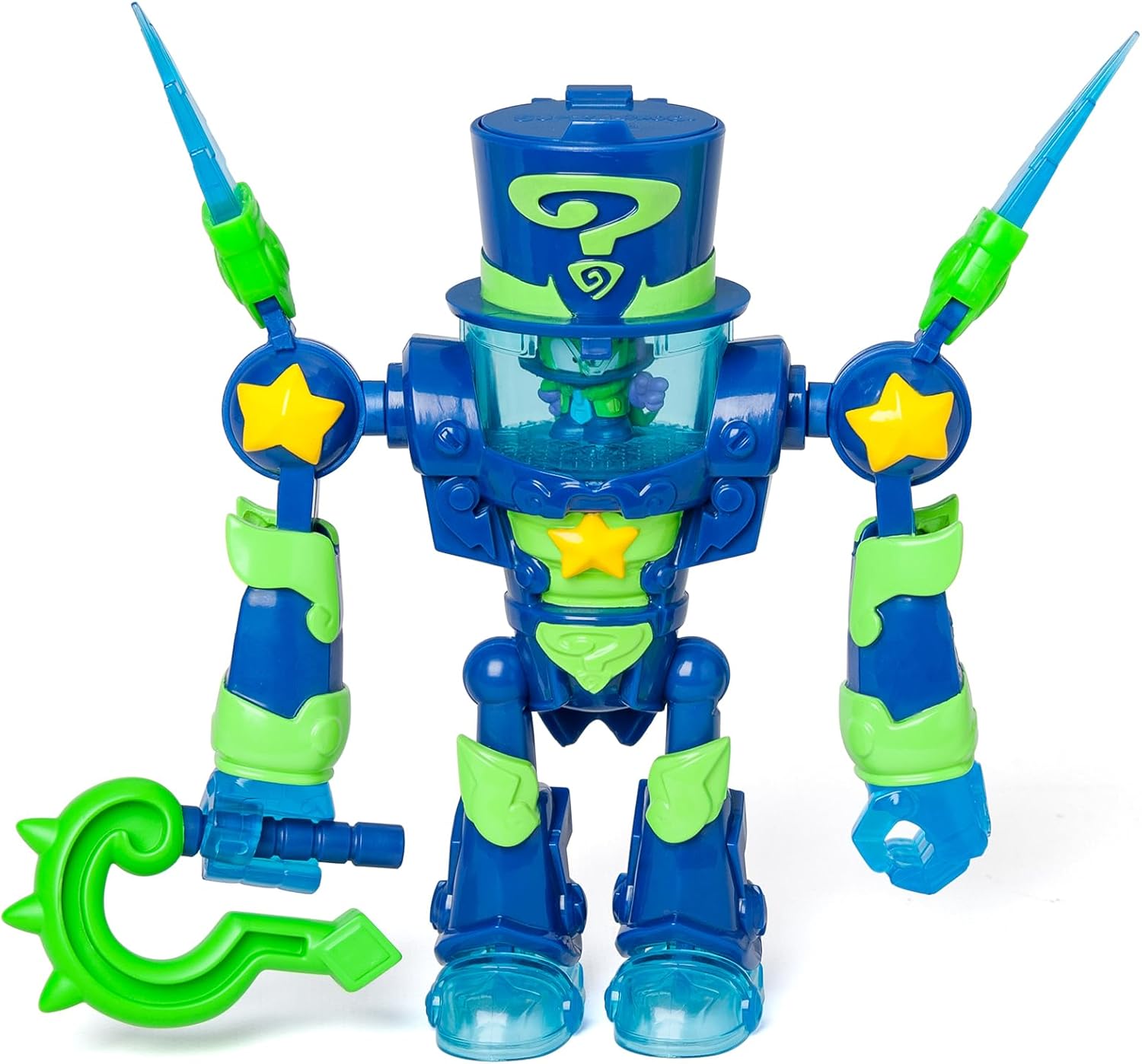Detalle de SUPERTHINGS – Ultra Striker Enigma: Robot Ultra Striker de la Serie Kazoom Power