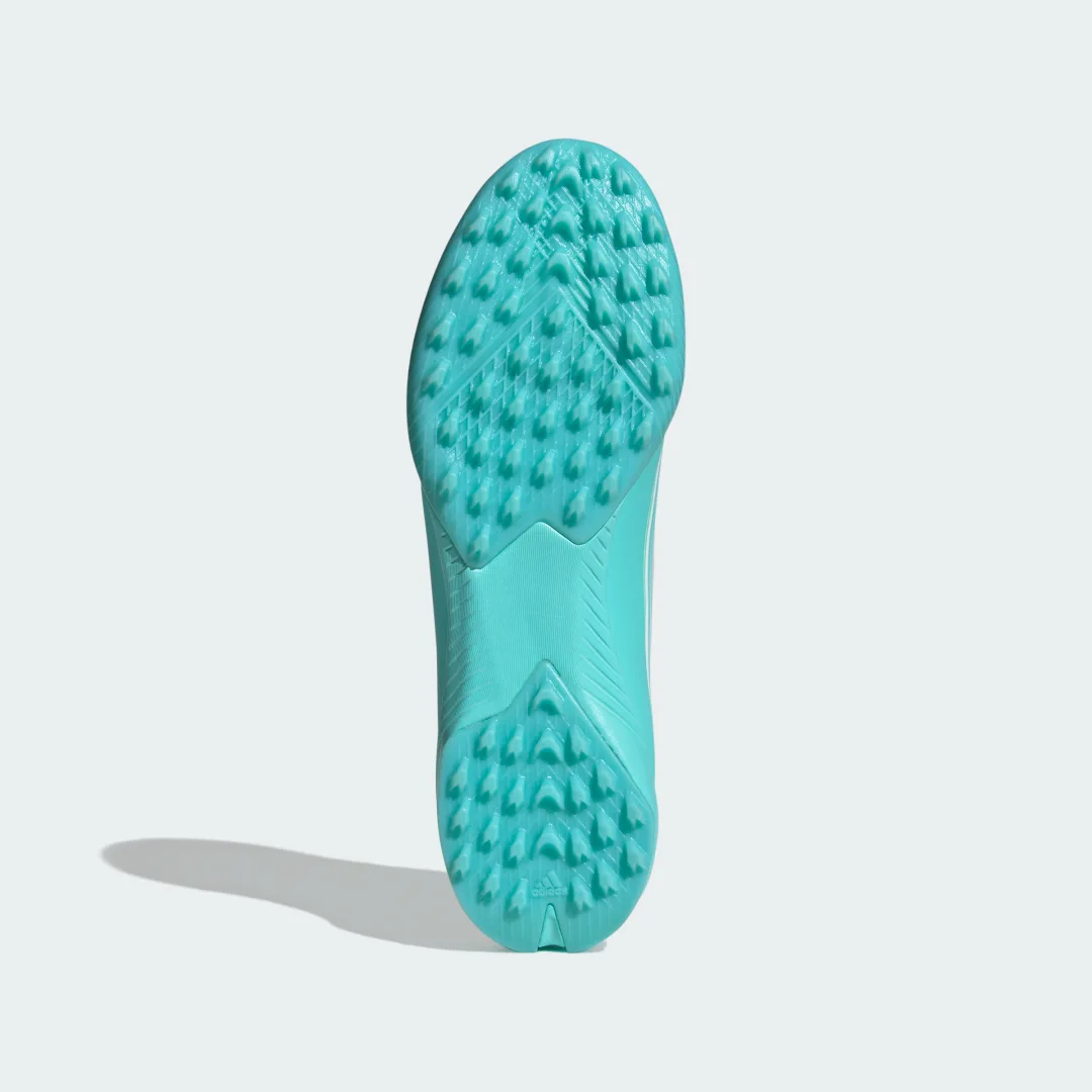 Detalle de Zapatilla de fútbol F50 MESSI LEAGUE moqueta de Adidas – blanco