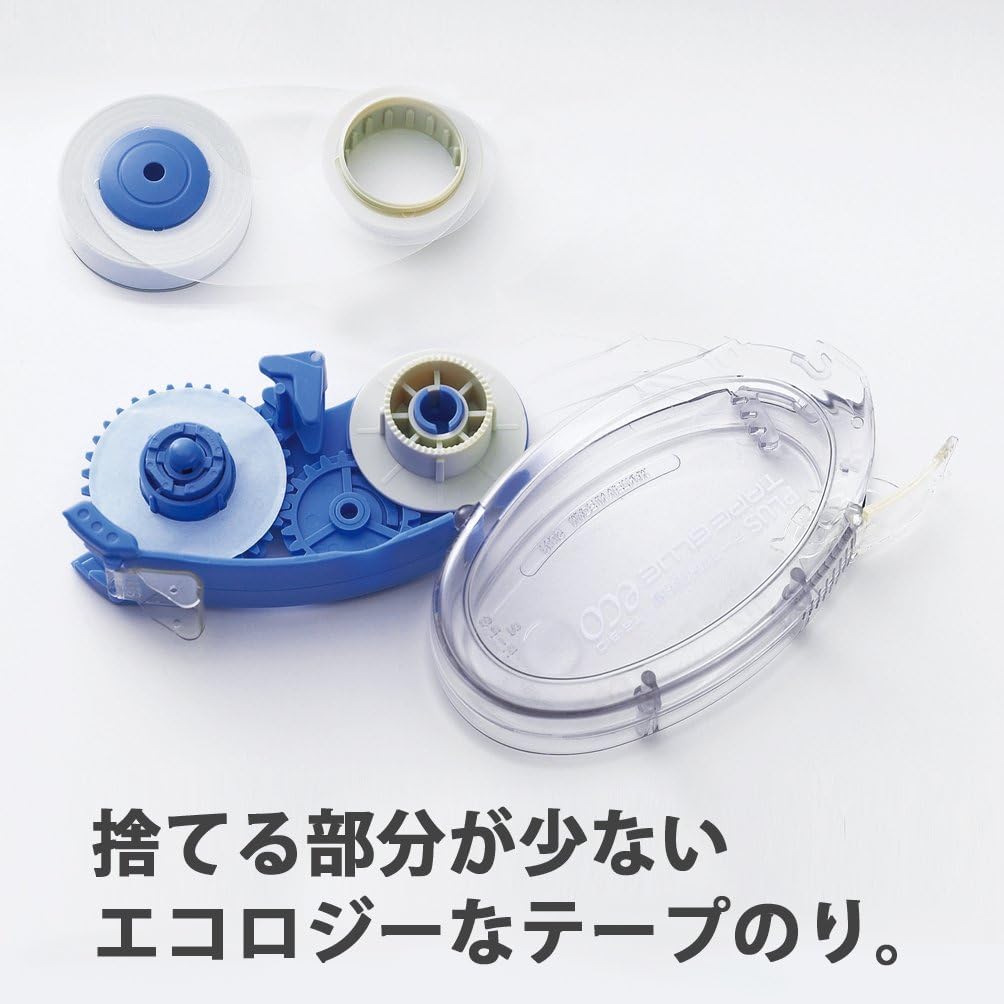 Detalle de プラス テープグルーエコ TG-310R-10P 37-382 交換テープ 強粘着 10個パック