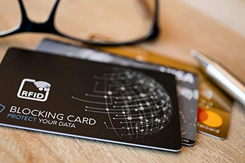 Detalle de DEKRA geprüfte RFID Blocker Karte von protect your data – 2er Set, 0,8 mm Dicke