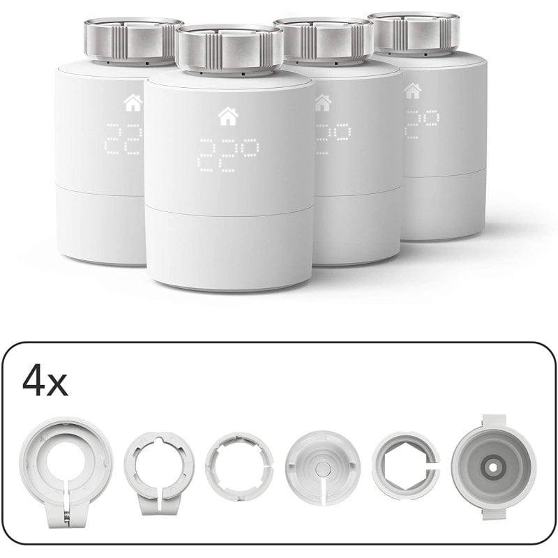Detalle 2 de Tado Pack Quattro Termostatos 4 unidades
