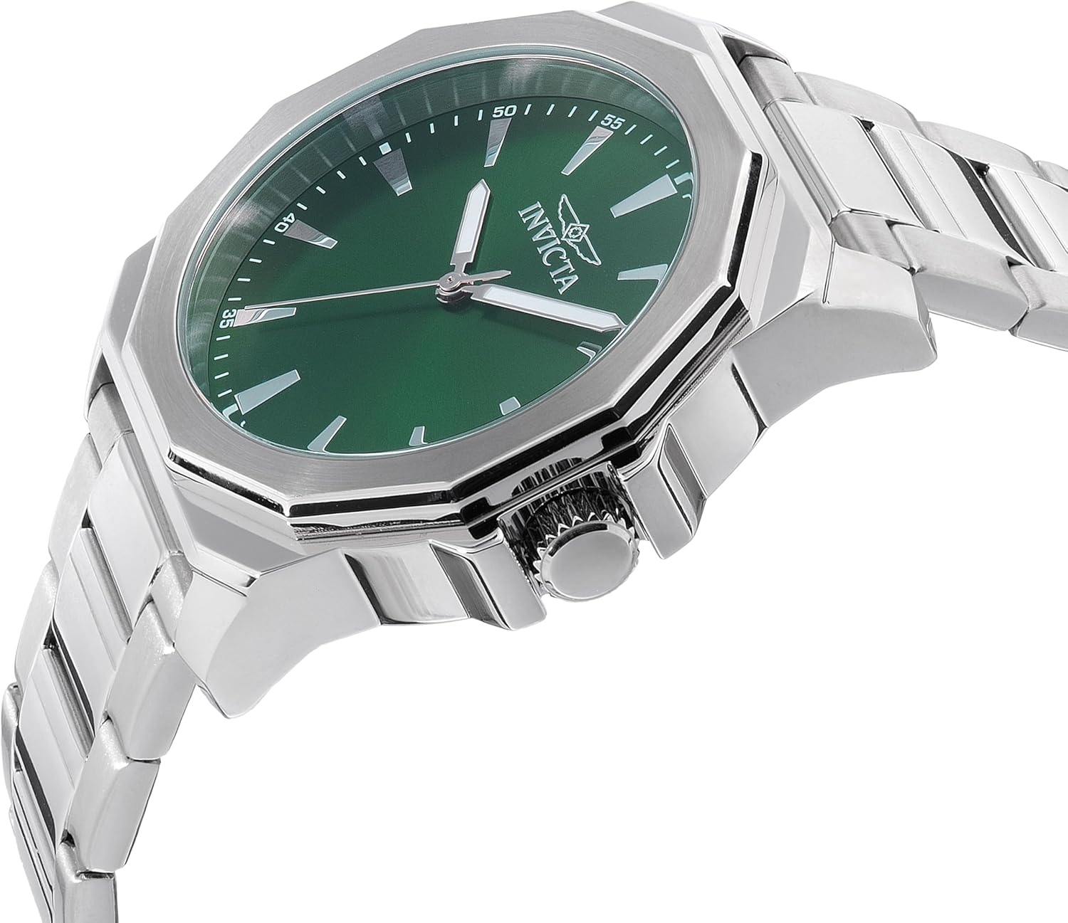 Thumbnail 1 de Invicta Speedway Montre Homme 42 mm - Mouvement Quartz, Acier Inoxydable, Dial Vert