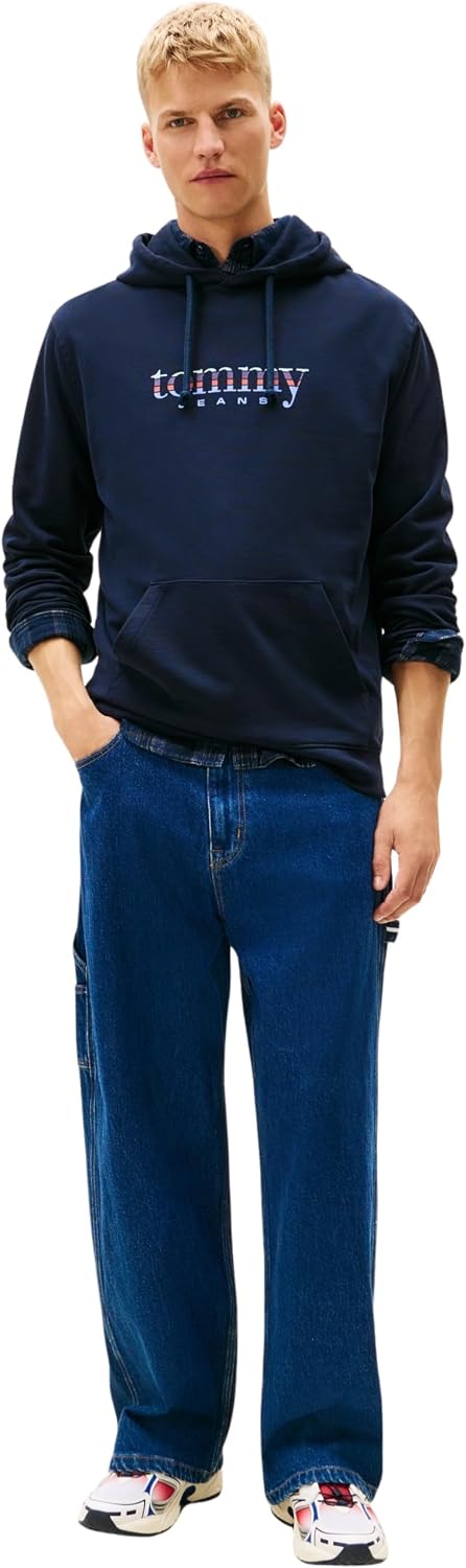 Detalle de Tommy Jeans TJM Reg Entry DNA Play Hood Pullover Hoodie (Pack of 1)