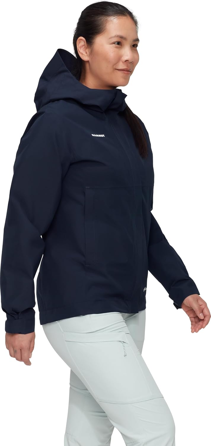 Detalle de Mammut Damen Treeline Light Hs Hooded Jacket W – leichte Gore-Tex-Allroundjacke