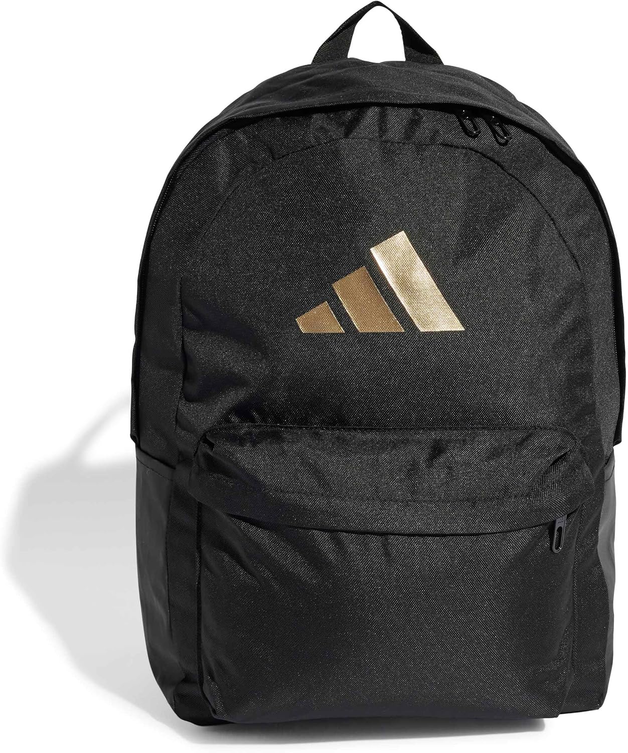 Detalle de adidas Unisex Classic 3Bars Backpack – Olive Strata/Black, 27,5 l, 15 × 31 × 44 cm
