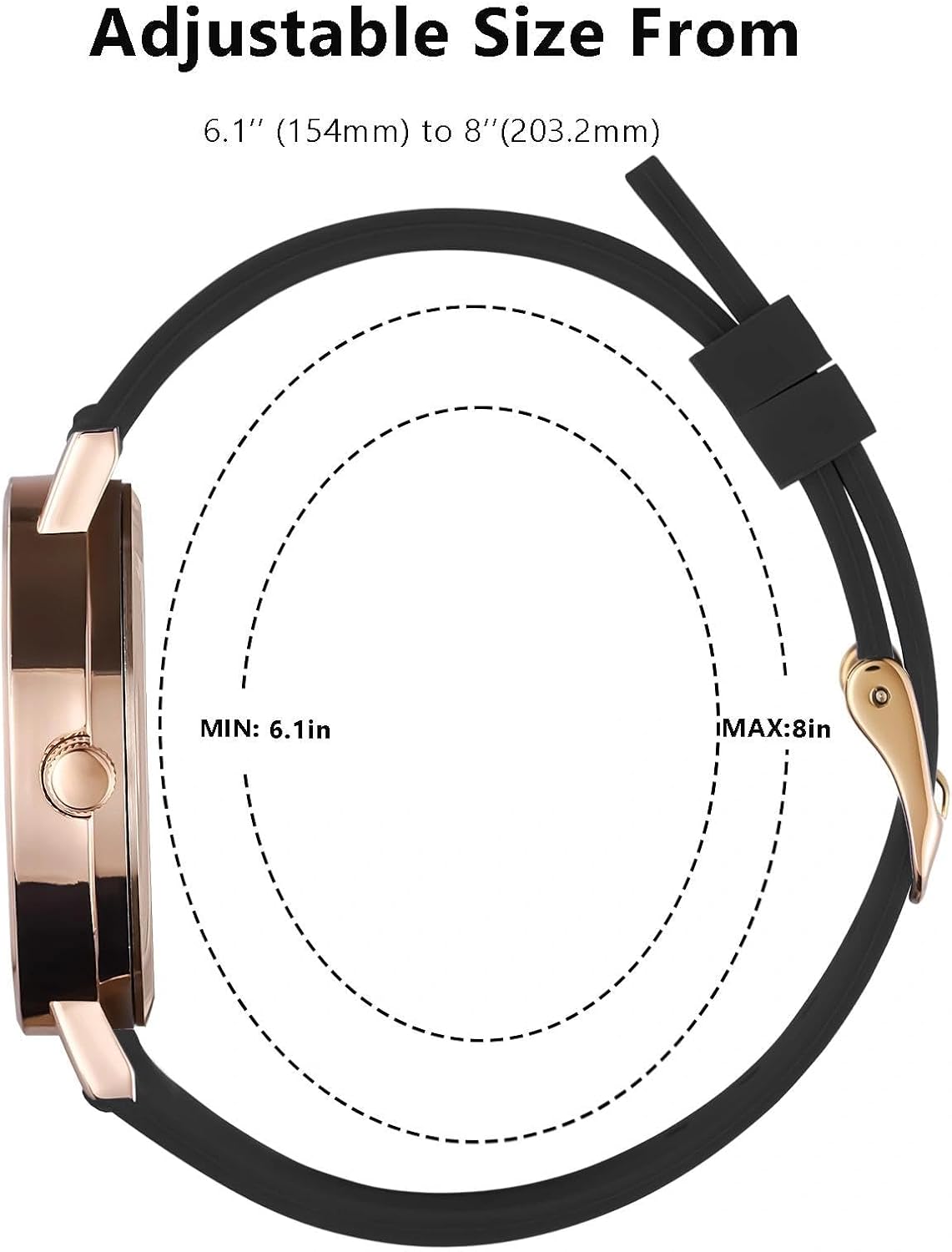 Thumbnail 3 de CICININC Nursing Watch with Silicone Band