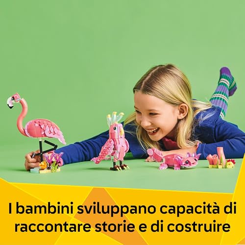 Thumbnail 4 de LEGO Creator 3in1 Wild Animals: Fenicottero Rosa (31170) – 3 modelli in uno, regalo creativo per bambini dai 8 anni