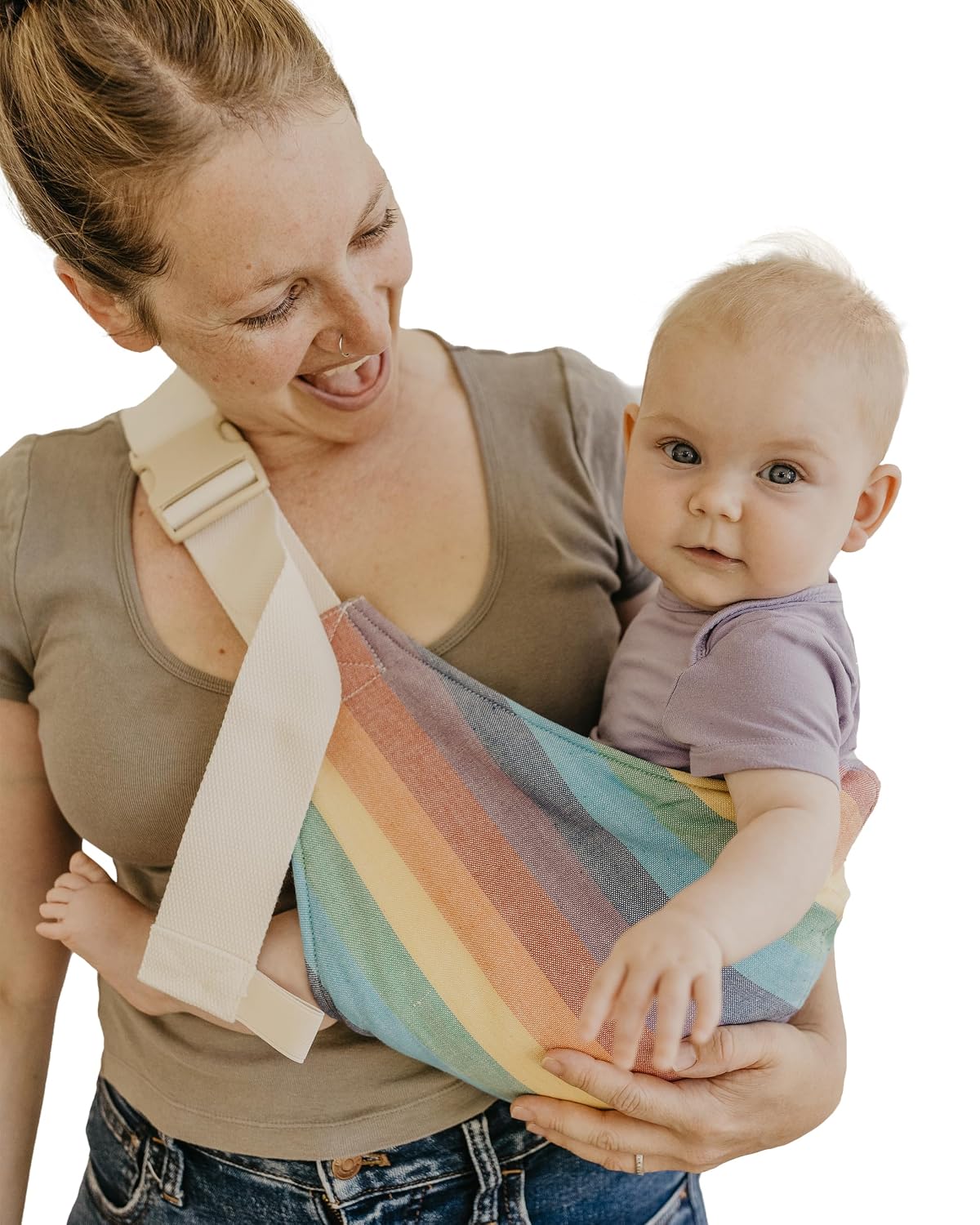 Thumbnail 5 de Hip Baby Wrap Hip Sling Baby Carrier, Orange, Lightweight Hip Seat