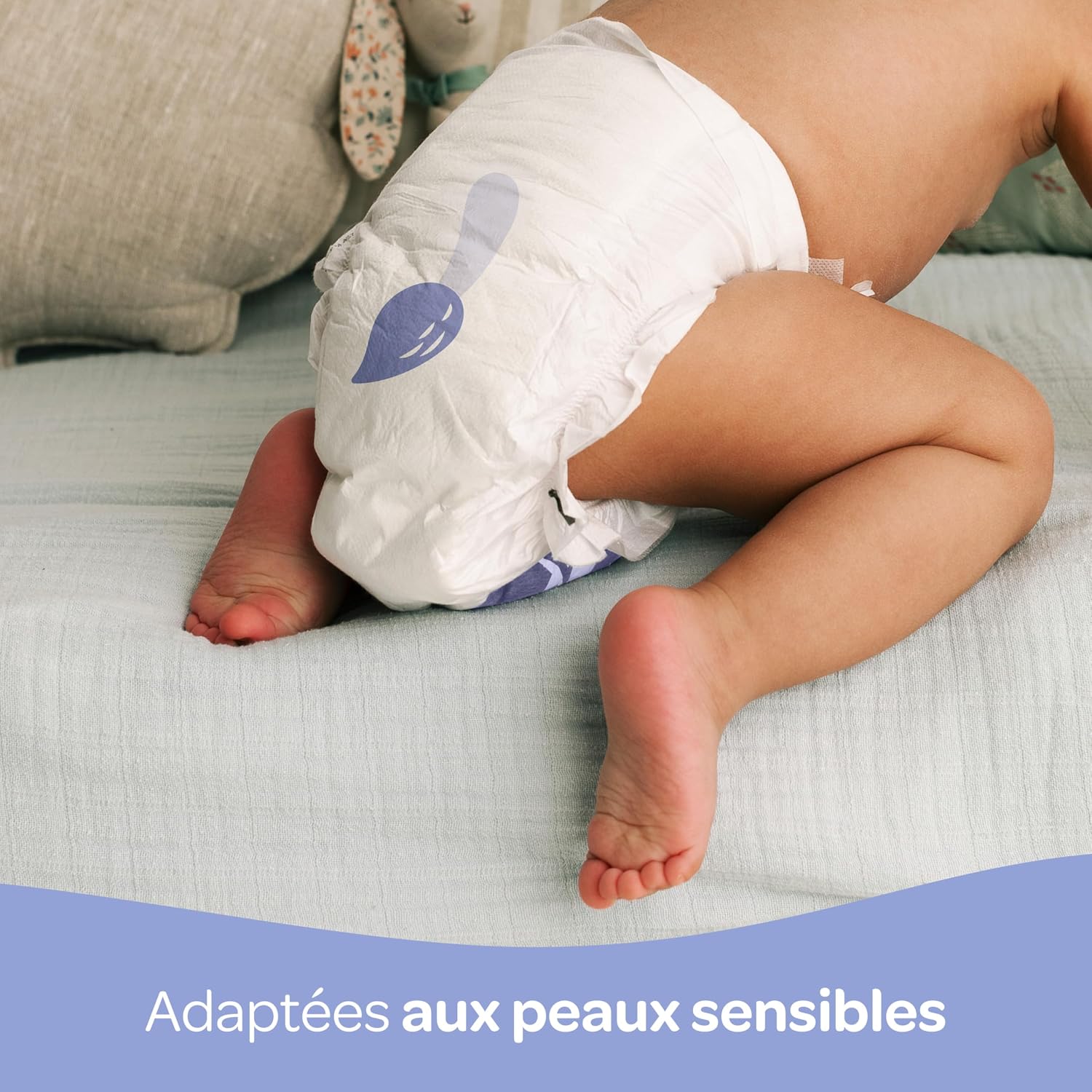 Detalle de BIOLANE Couches bébé Taille 6 16kg+ Peaux sensibles 12h
