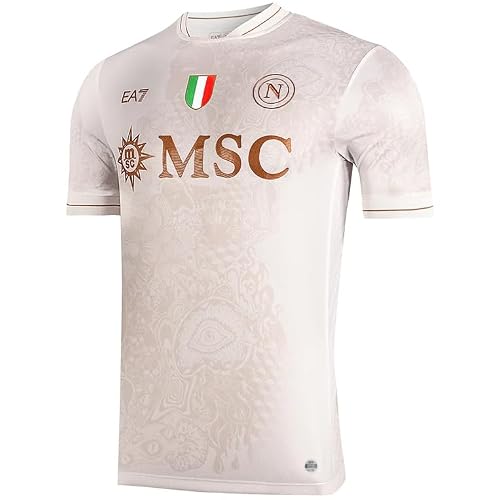 Detalle de SSC Napoli Maglia Gara Away Authentic 2025/2026 - Prodotto Ufficiale, Taglia XL