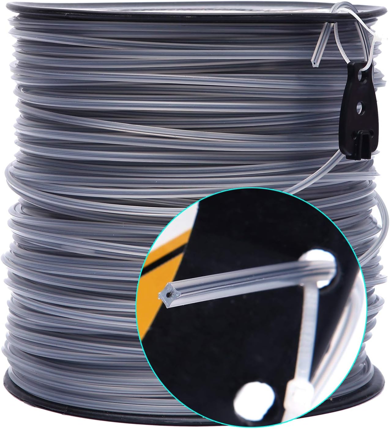 Detalle 2 de Anleolife ANT3/5LB-095/105 .105-Inch Dual-Core Square Trimmer Line, 1,038 ft