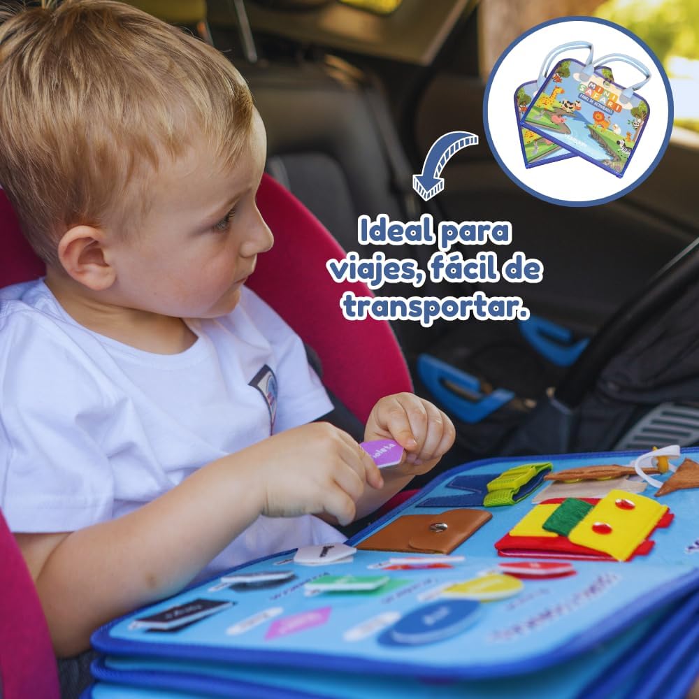 Thumbnail 6 de Vebolary Busy Board Montessori: Juguete Educativo 🧠 para niños