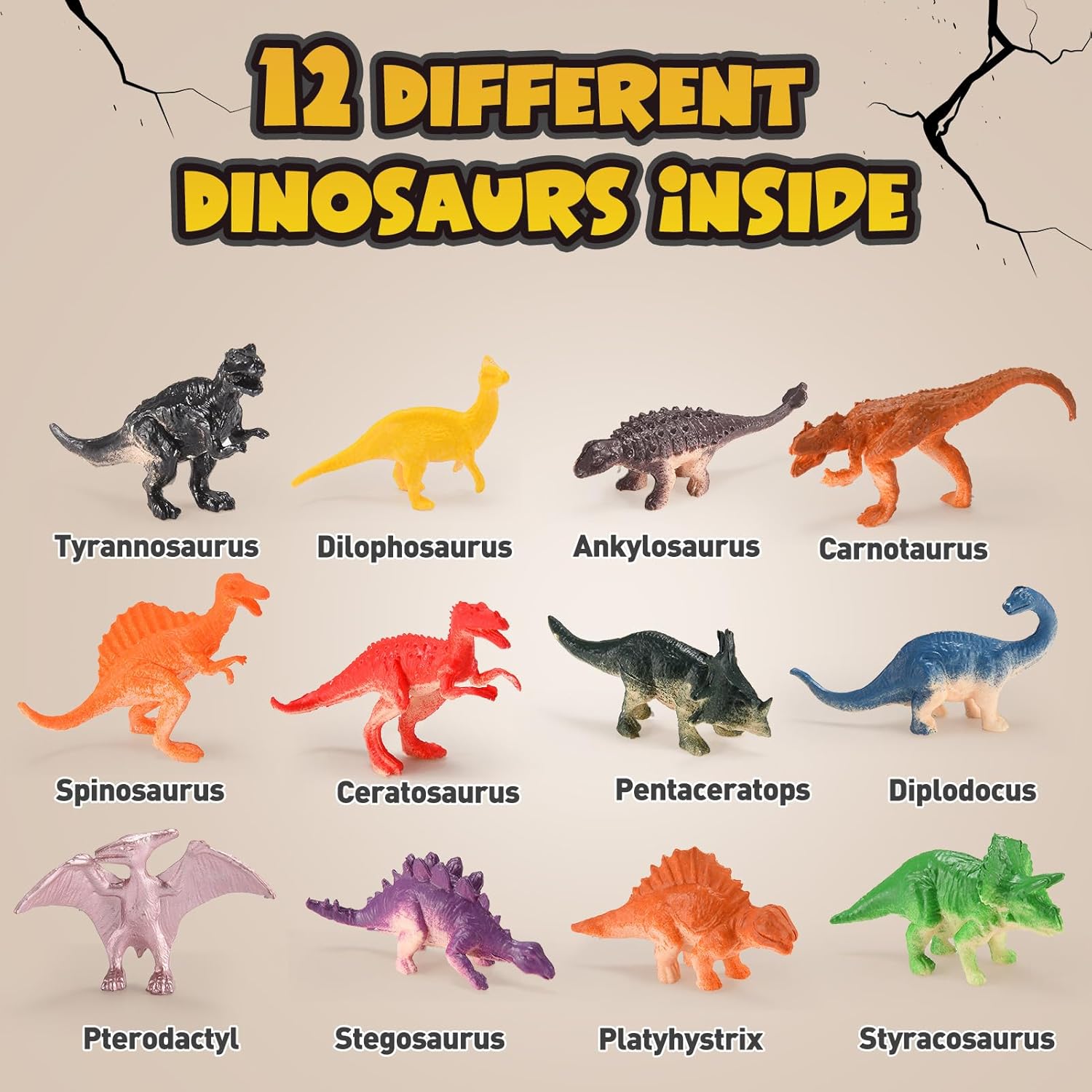 Thumbnail 3 de iKidiki Dinosauri per Bambini – Scavo di uova con schede didattiche per 3–8 anni