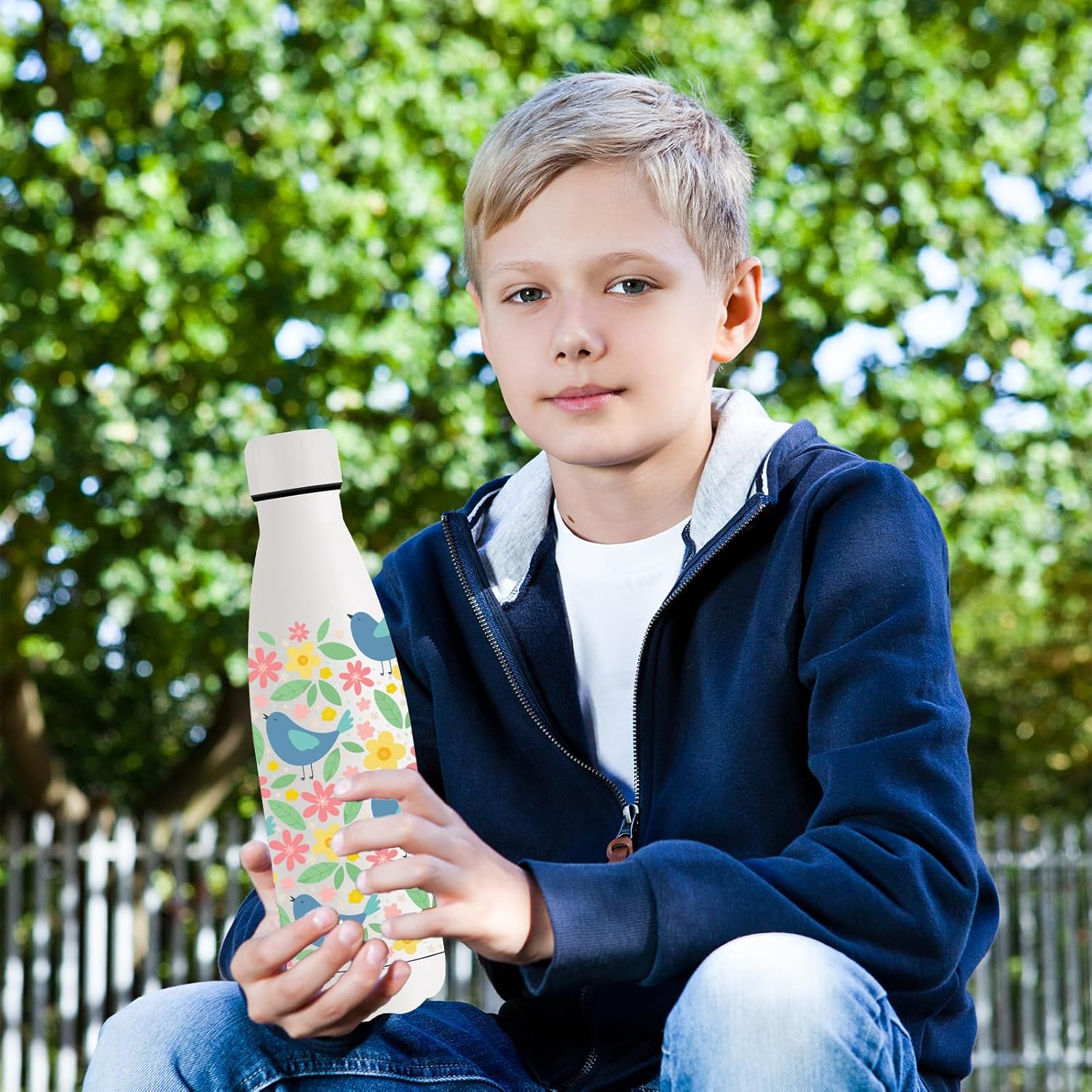 Thumbnail 6 de Trinkflasche Edelstahl 500ml Thermosflasche