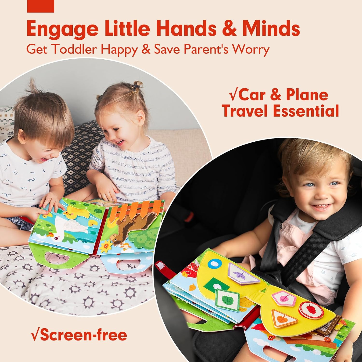 Thumbnail 4 de hahaland Montessori Busy Book 15-in-1