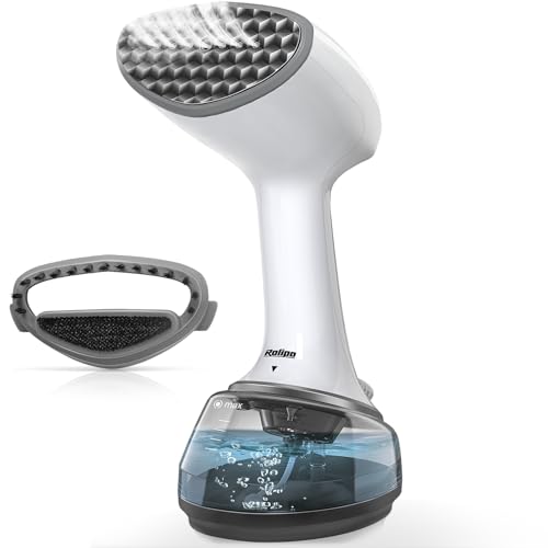 Detalle de Rolipo Plancha Vertical Vapor 1700W: compacta, versátil y pensada para viajes