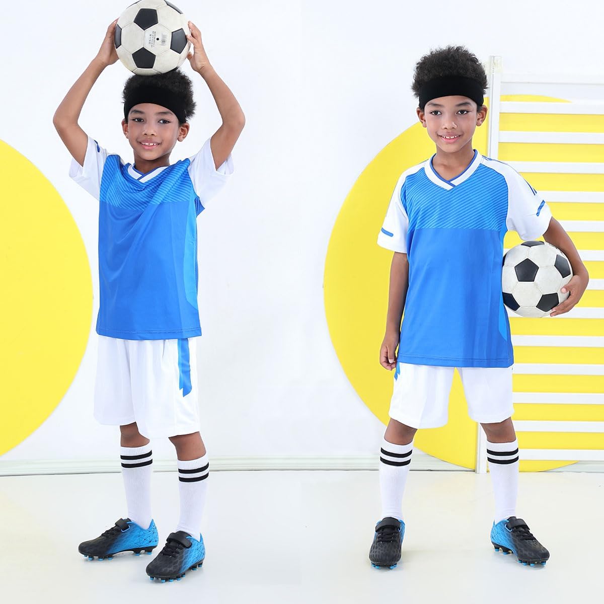Detalle 2 de Brooman Kids Firm Ground Soccer Cleats: Practical Choice for Young Players