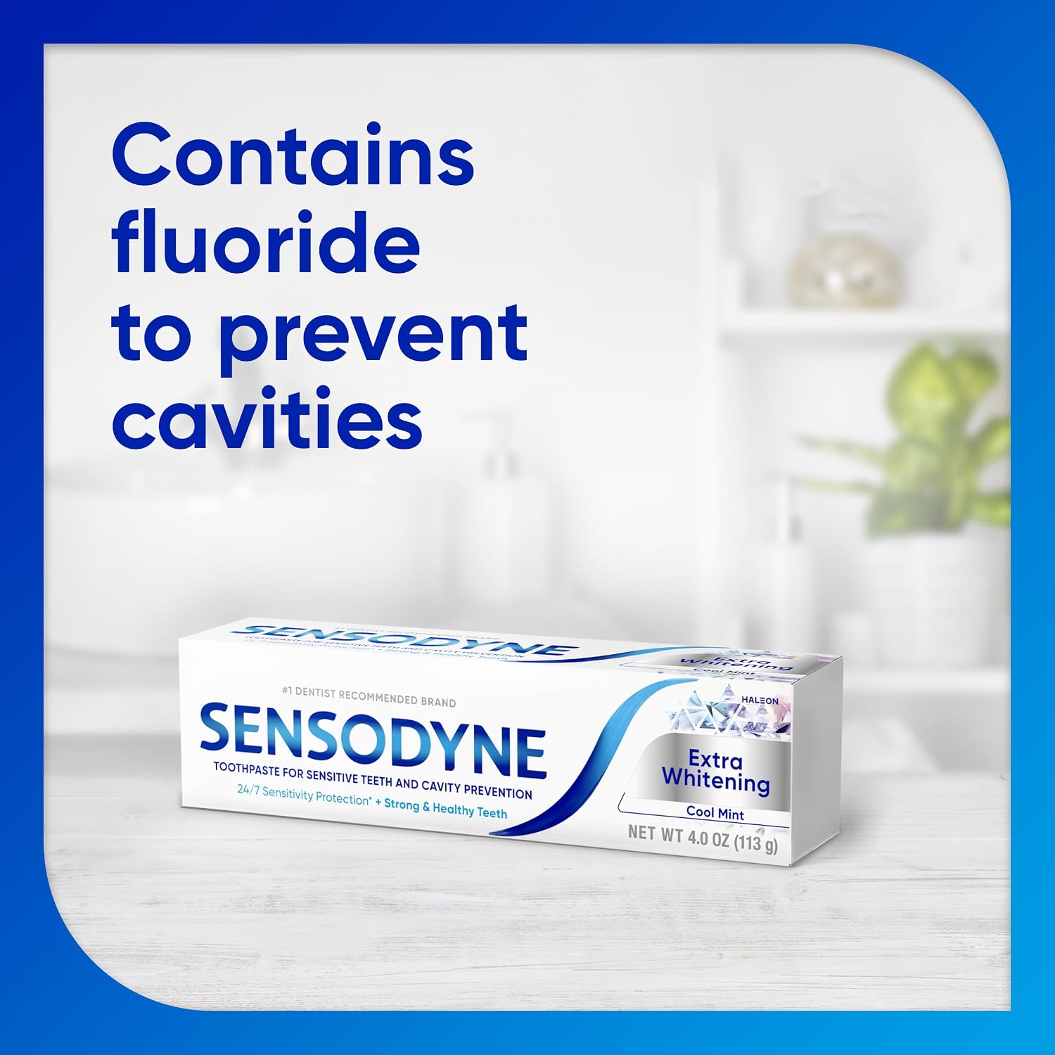 Thumbnail 1 de Sensodyne Extra Whitening Toothpaste 4 oz 🪥