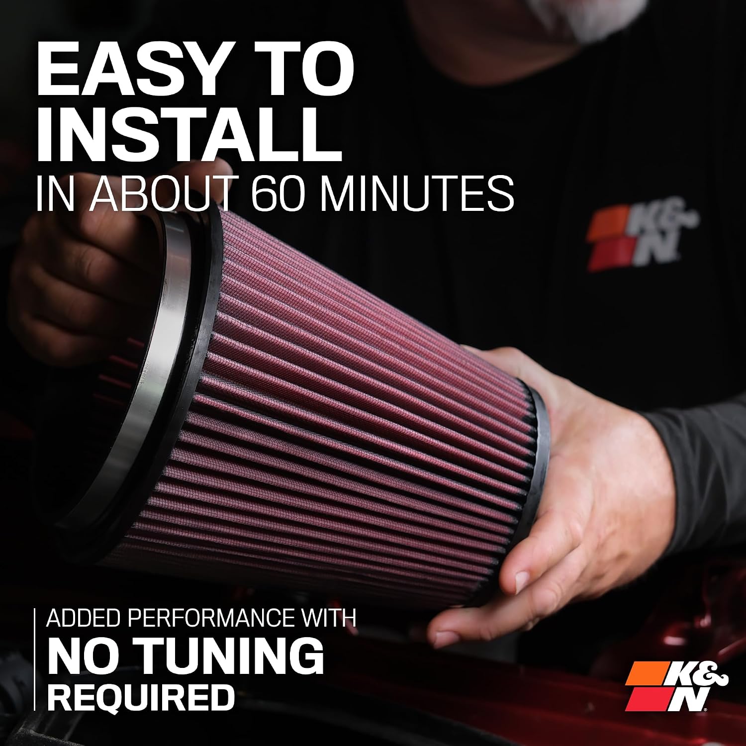 Detalle 1 de K&N Cold Air Intake System RK-3950