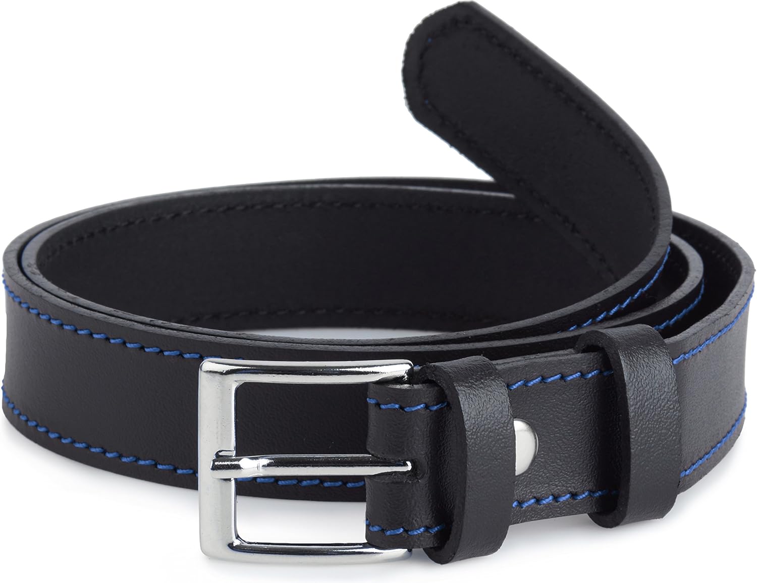 Thumbnail 6 de Cintura per bambini in vera pelle Ladeheid, 2,5 cm extra-spessa, 55–80 cm (K1D5)