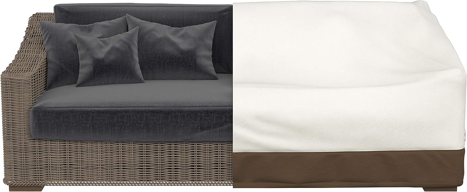 Detalle 2 de Amazon Basics Housse canapé 3 places 86 cm