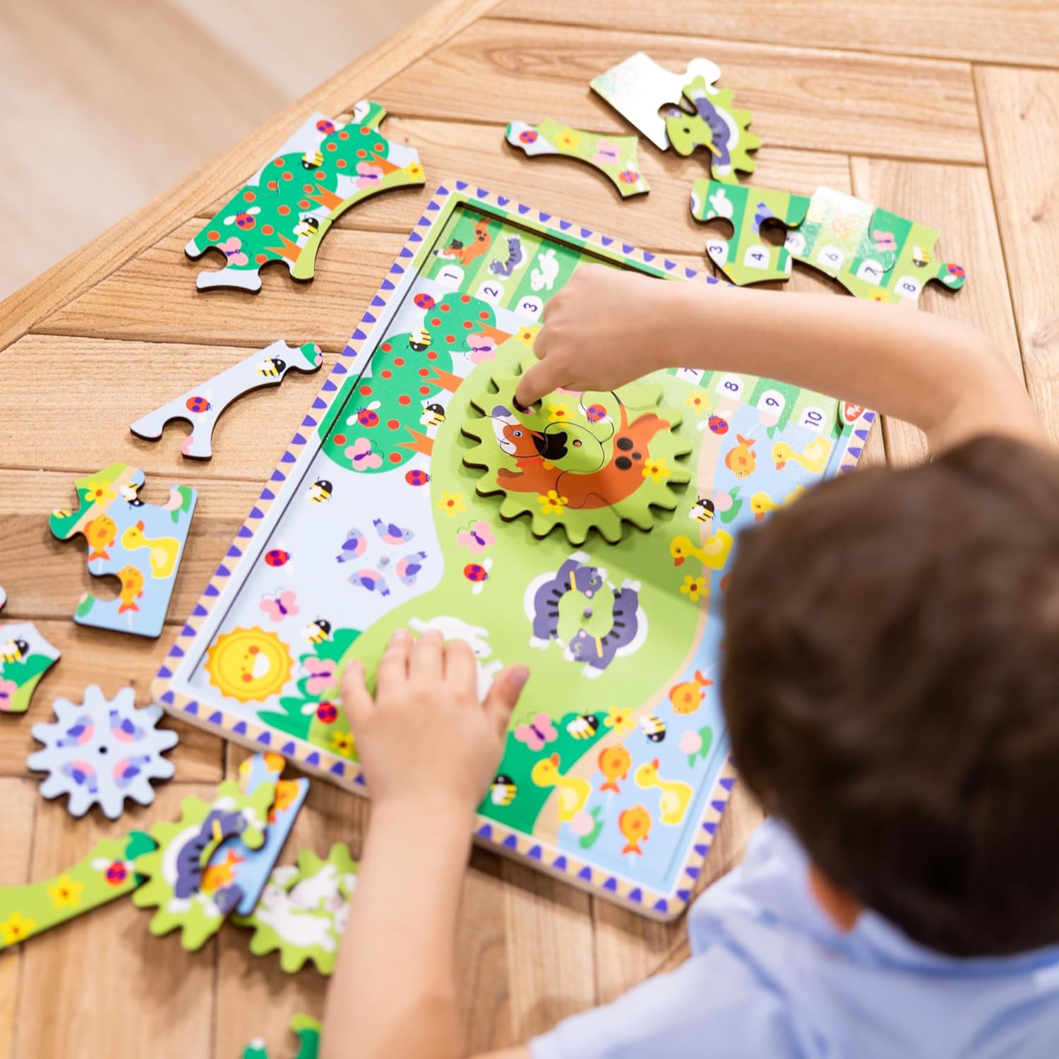Detalle 2 de Melissa & Doug Animal Silly Friends 🐻 Juguete Infantil