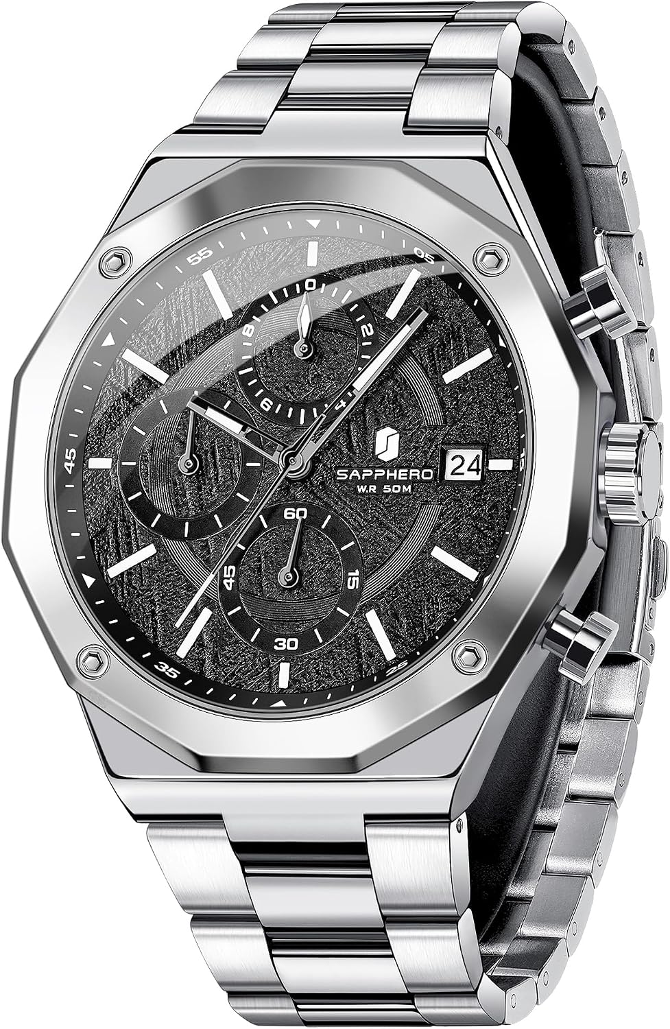 Thumbnail 6 de BY BENYAR Orologio 46 mm al quarzo