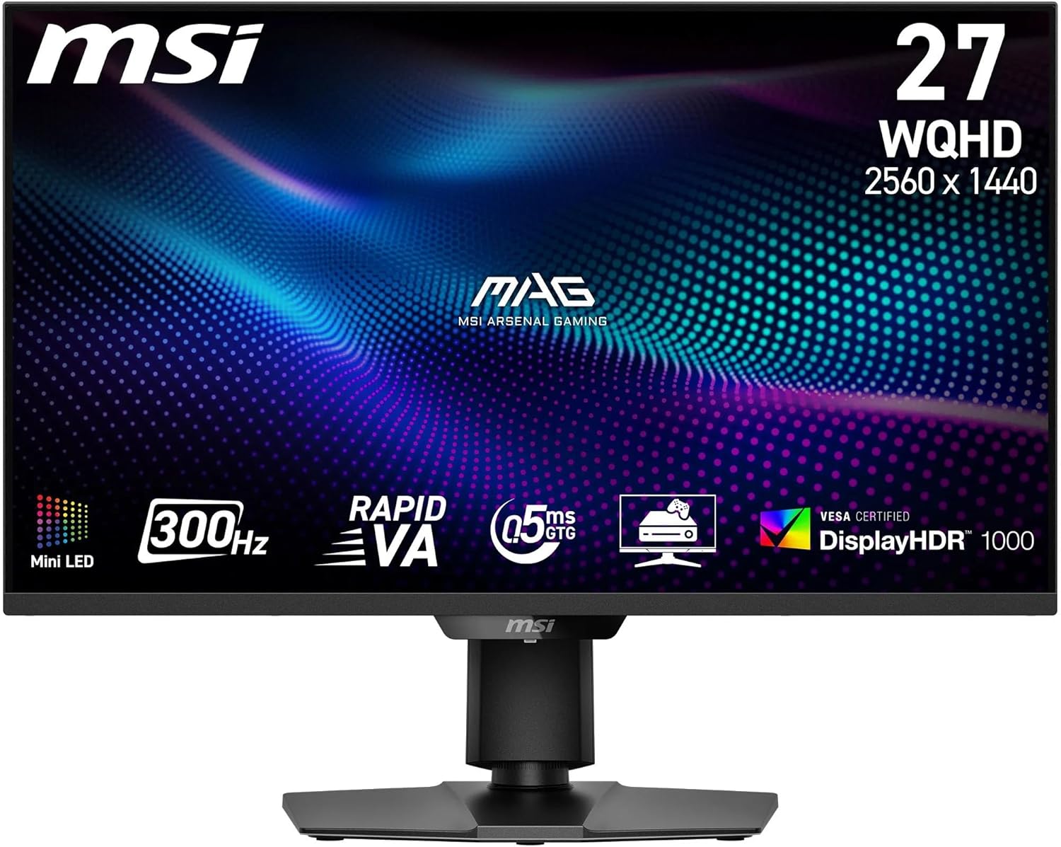 Thumbnail 6 de MSI MAG 325CQPF E18 32-Inch WQHD 1000R Gaming Monitor