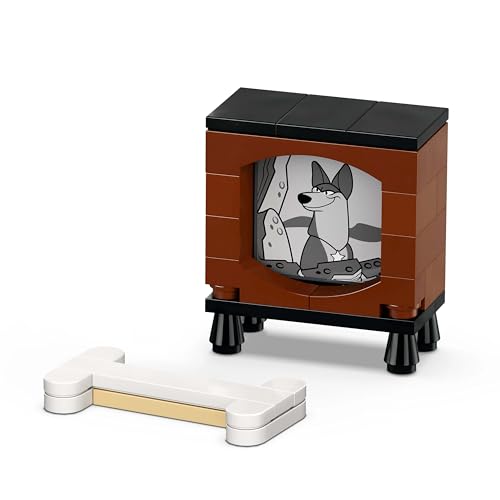Detalle de LEGO Disney Lucky & Penny 101 Dalmatians Puppies (43271): Playful Pet Figures with Movable Parts
