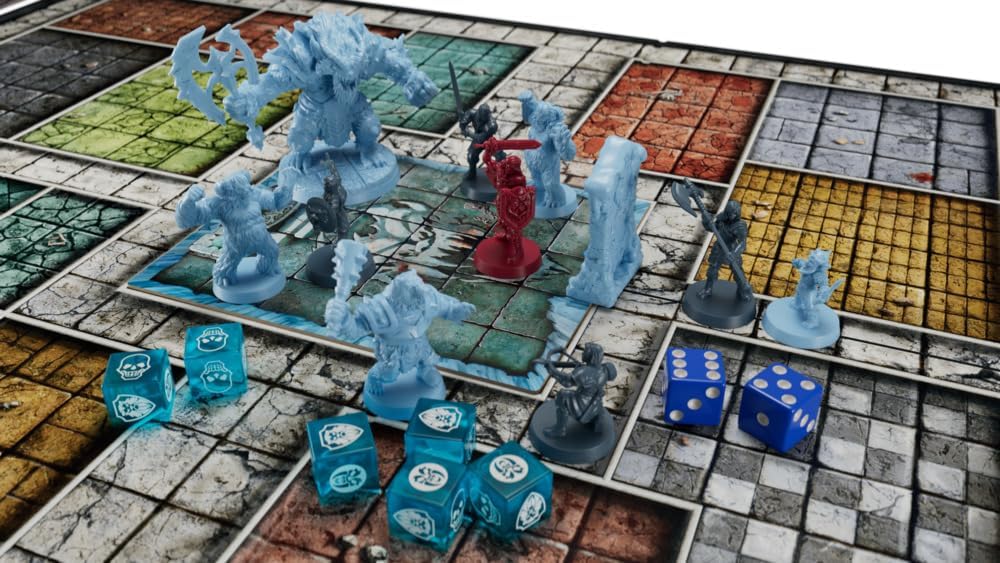 Detalle de HeroQuest The Frozen Horror Quest Pack 拡張セット|10クエスト・未塗装ミニチュア21個