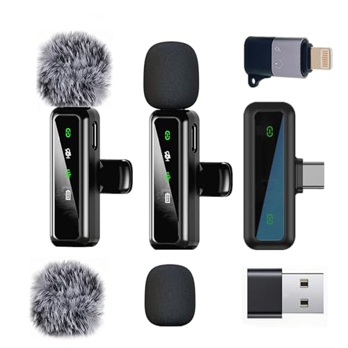 Detalle de FYCFYC Wireless Lavalier Microphone for iPhone – Black