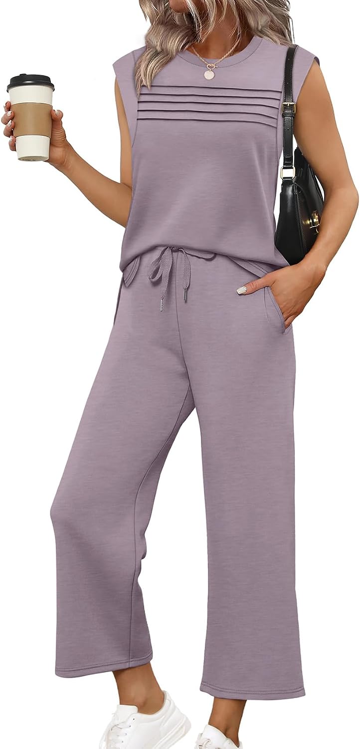 Thumbnail 6 de WIHOLL Women’s 2-Piece Lounge Set for Summer