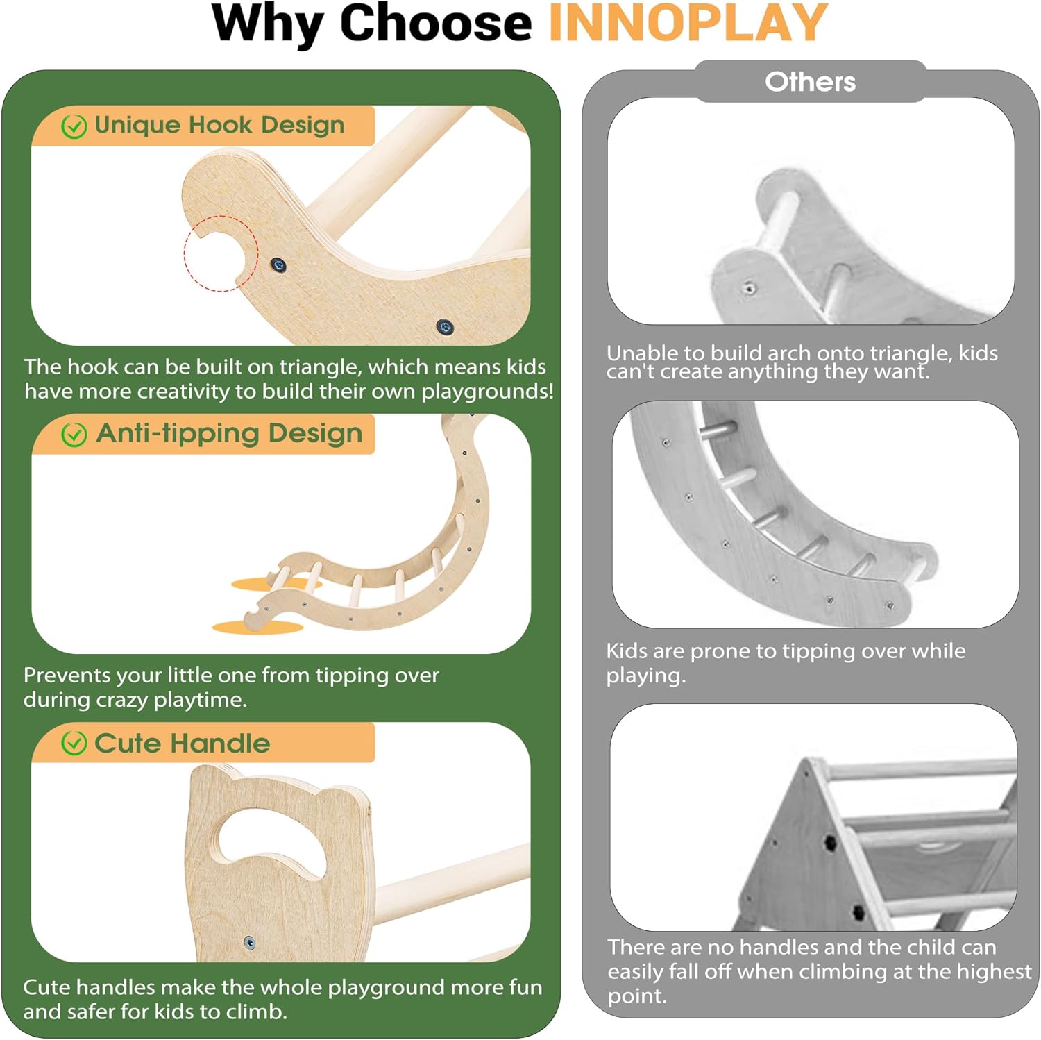 Thumbnail 1 de Yrthe Voitom Kletterdreieck 5 in 1 ab 1,5 Jahren