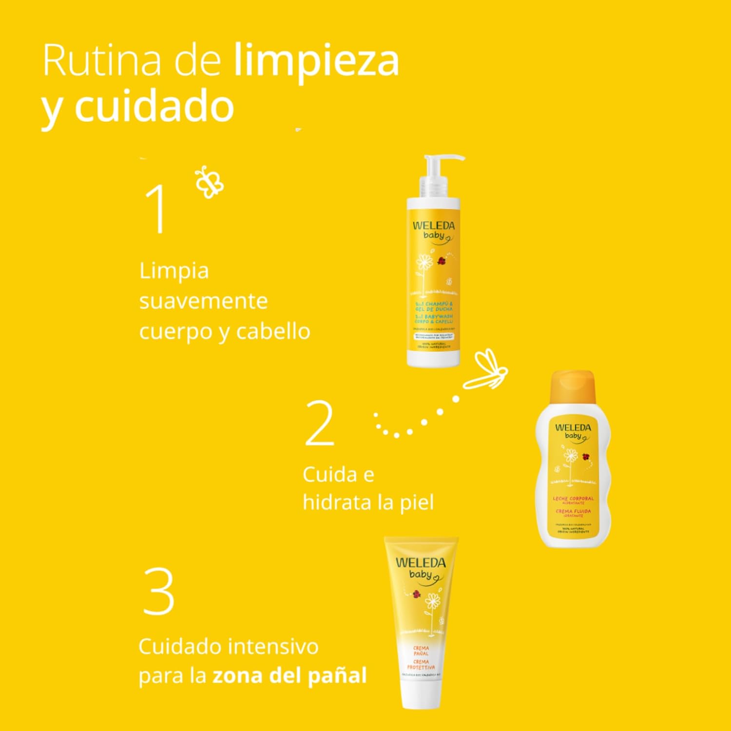 Detalle de Weleda - Crema Pañal de Caléndula 🌼 Cuida el Piel del Bebé