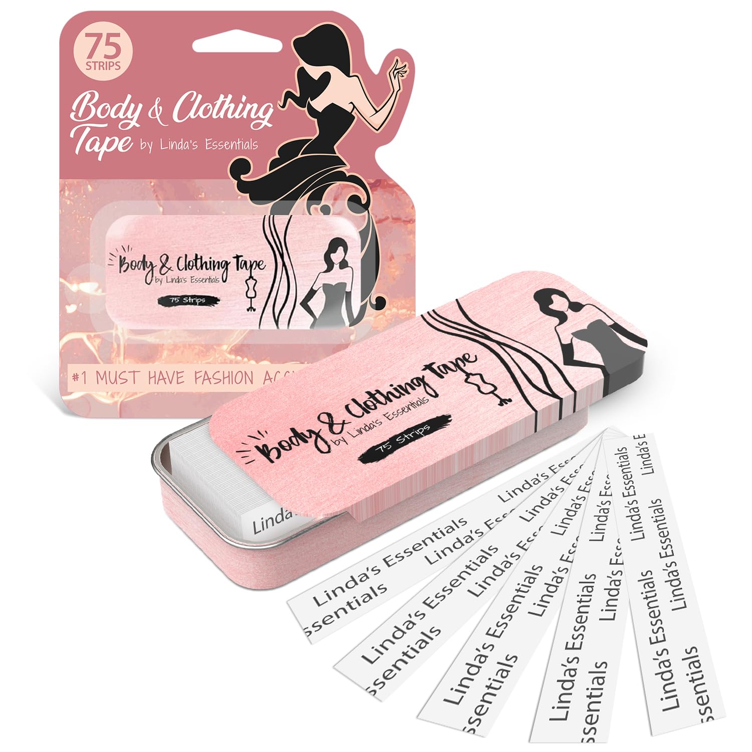 Detalle de Linda's Essentials Double Sided Tape 75 Pack