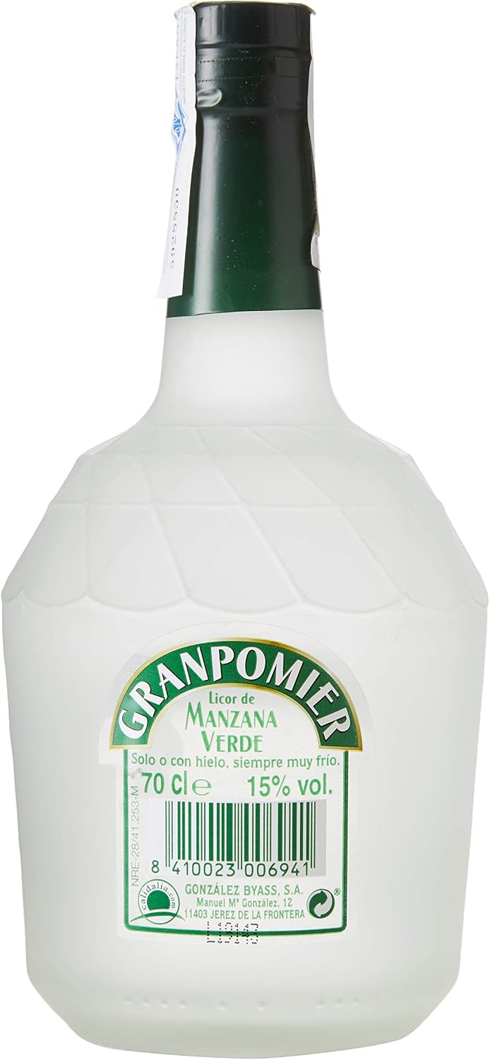 Detalle de Granpomier Licor de Manzana en 6 Botellas 700 ml 🍏