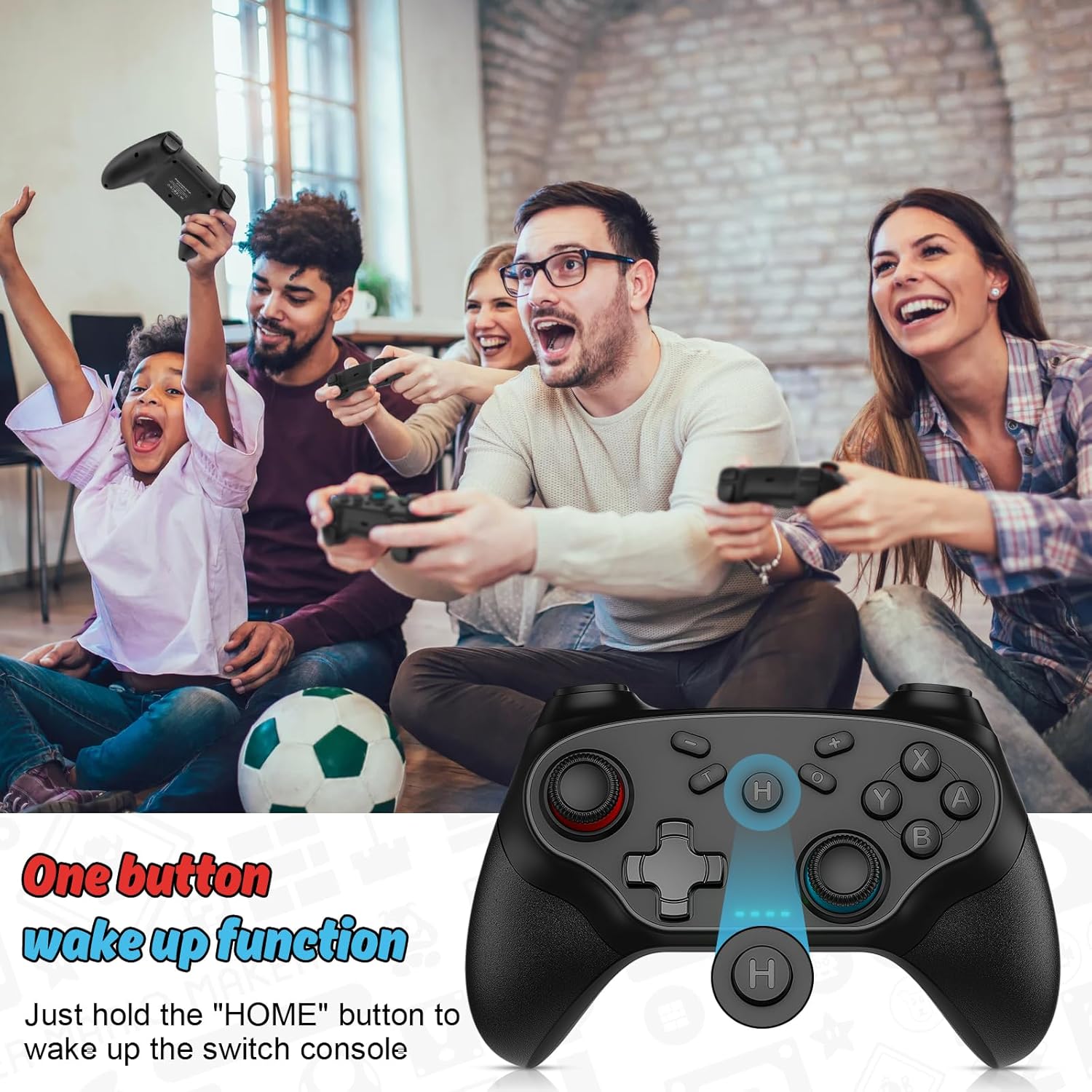 Thumbnail 6 de Gamrombo Wireless Controller 500mAh pack