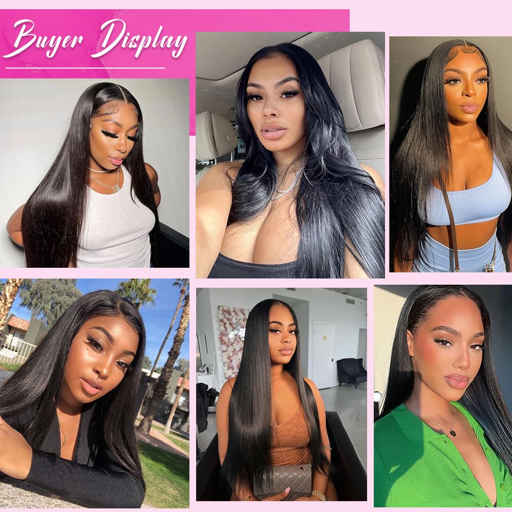 Detalle 2 de SOPSFR SOPSFR straight lace wig 28 inch