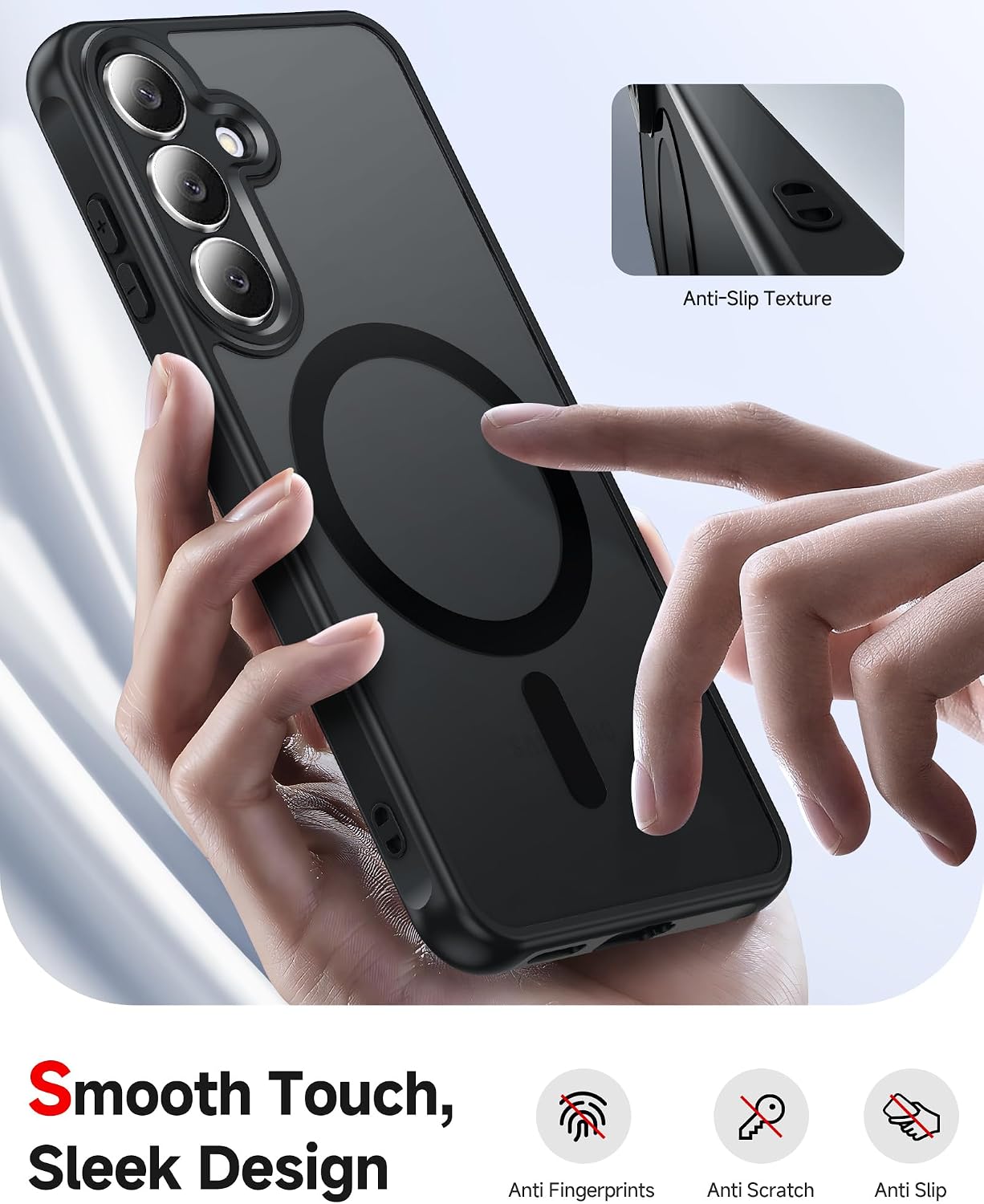 Thumbnail 1 de LeYi Galaxy S25 FE Case with MagSafe