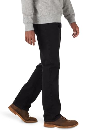 Thumbnail 2 de Wrangler Authentics Men's Regular Fit Comfort Flex Waist Jeans, Black 42W x 34L