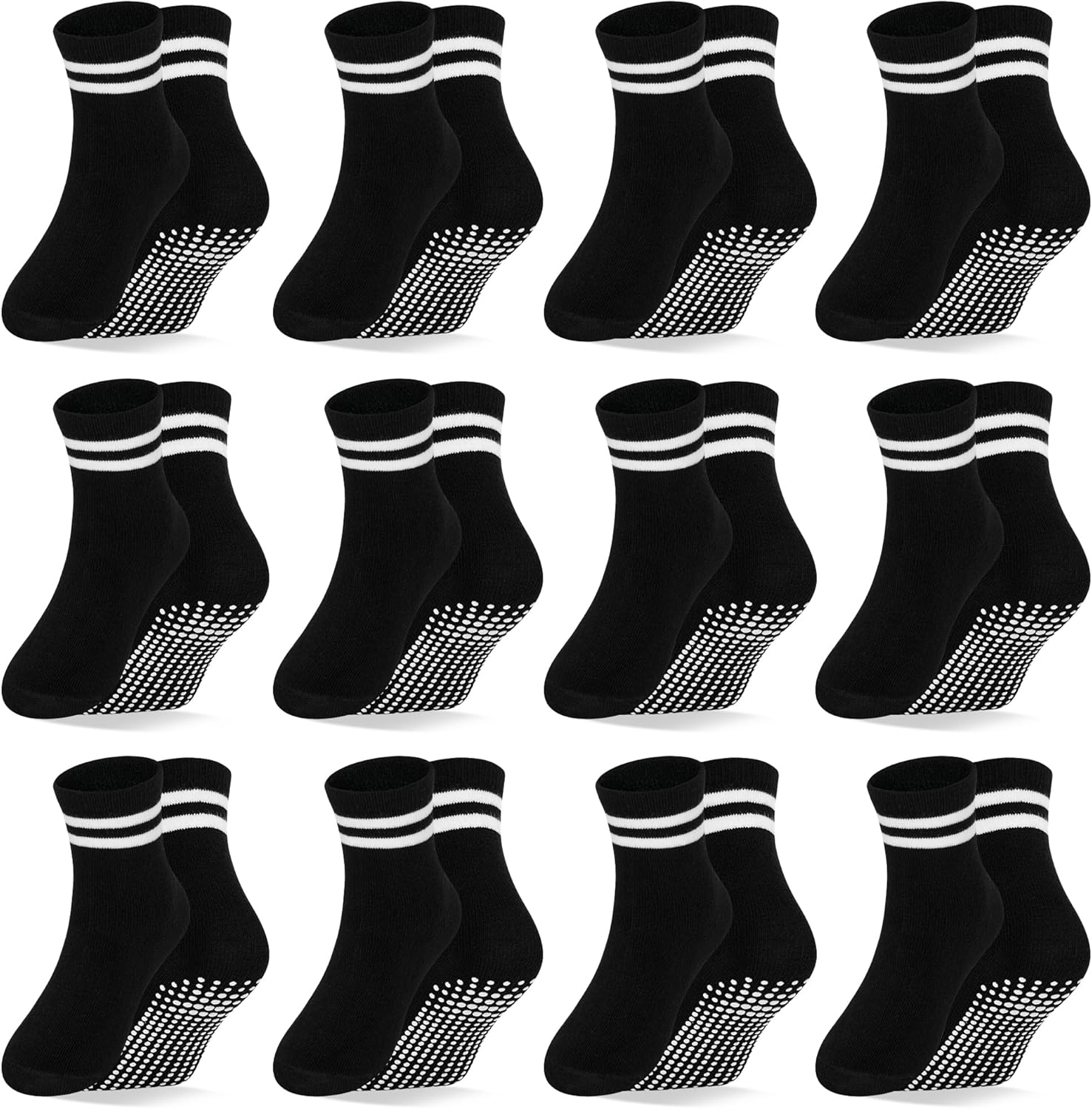 Detalle de GRPSKCOS Rutschsocken Kinder 12 Paar