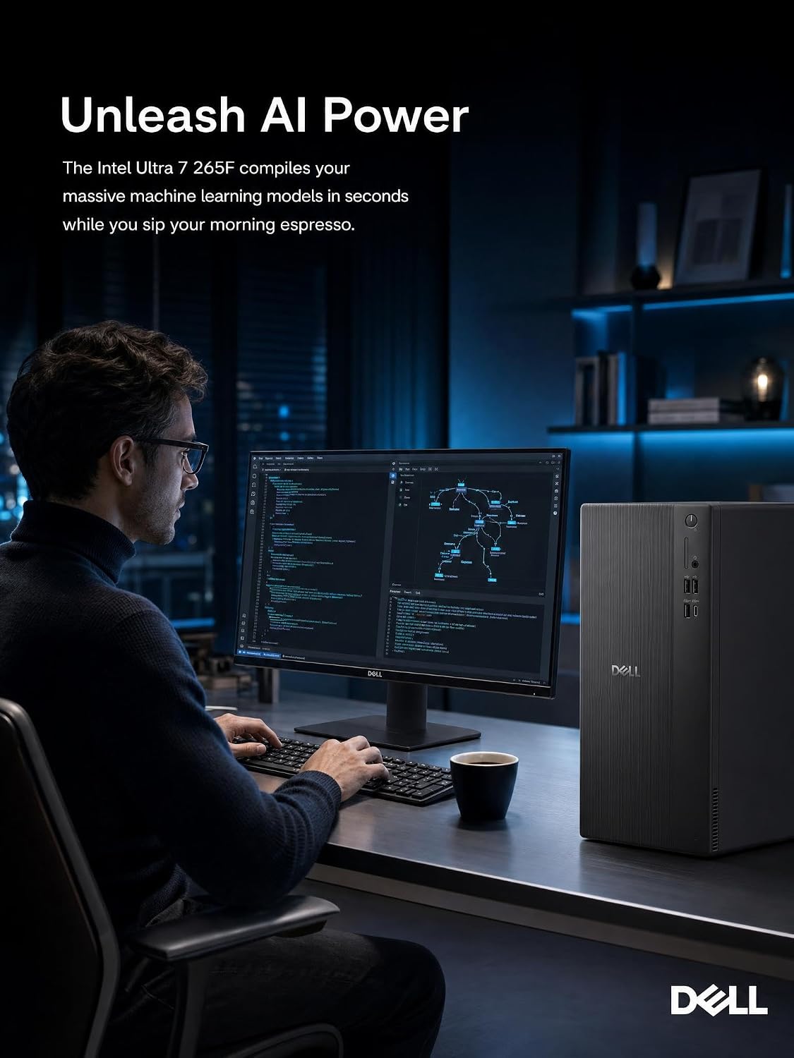 Detalle 2 de Dell Tower Desktop with 32GB Memory