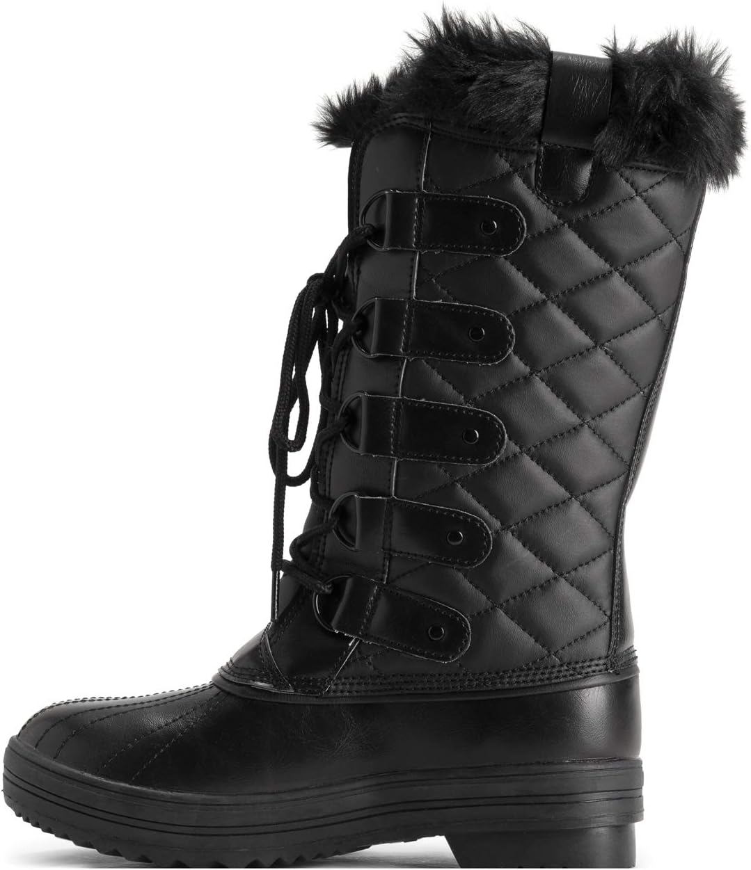 Thumbnail 2 de Polar Femmes Matelassée Grand Neige Imperméable Fausse Fourrure