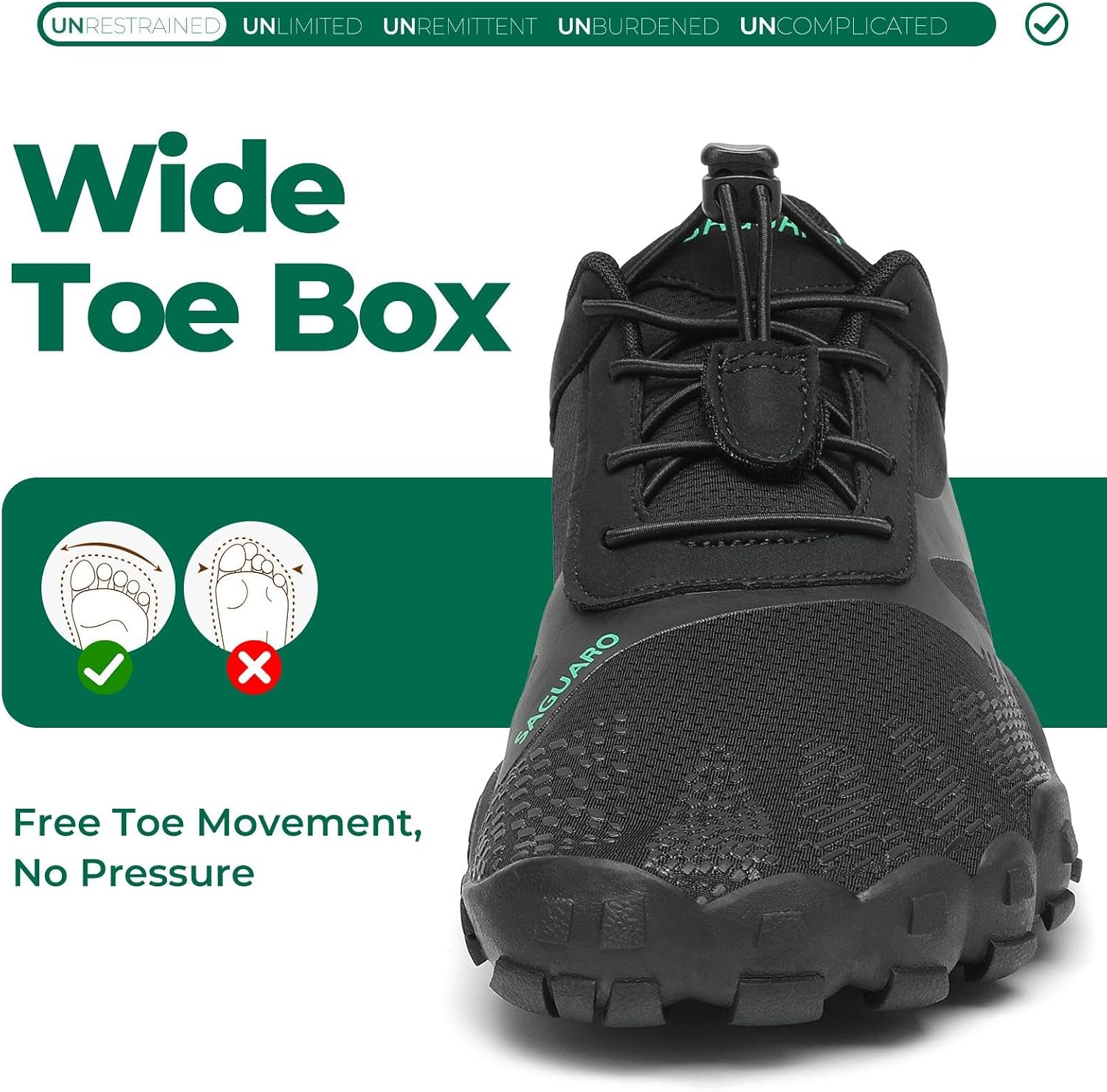 Detalle 2 de SAGUARO Zapatillas Barefoot Trail