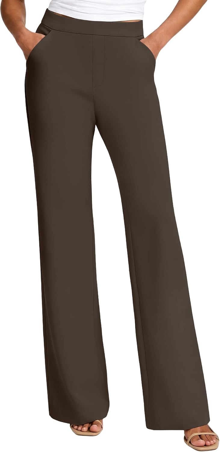 Detalle de SEMARO Wide-Leg Dress Pants in Polyester