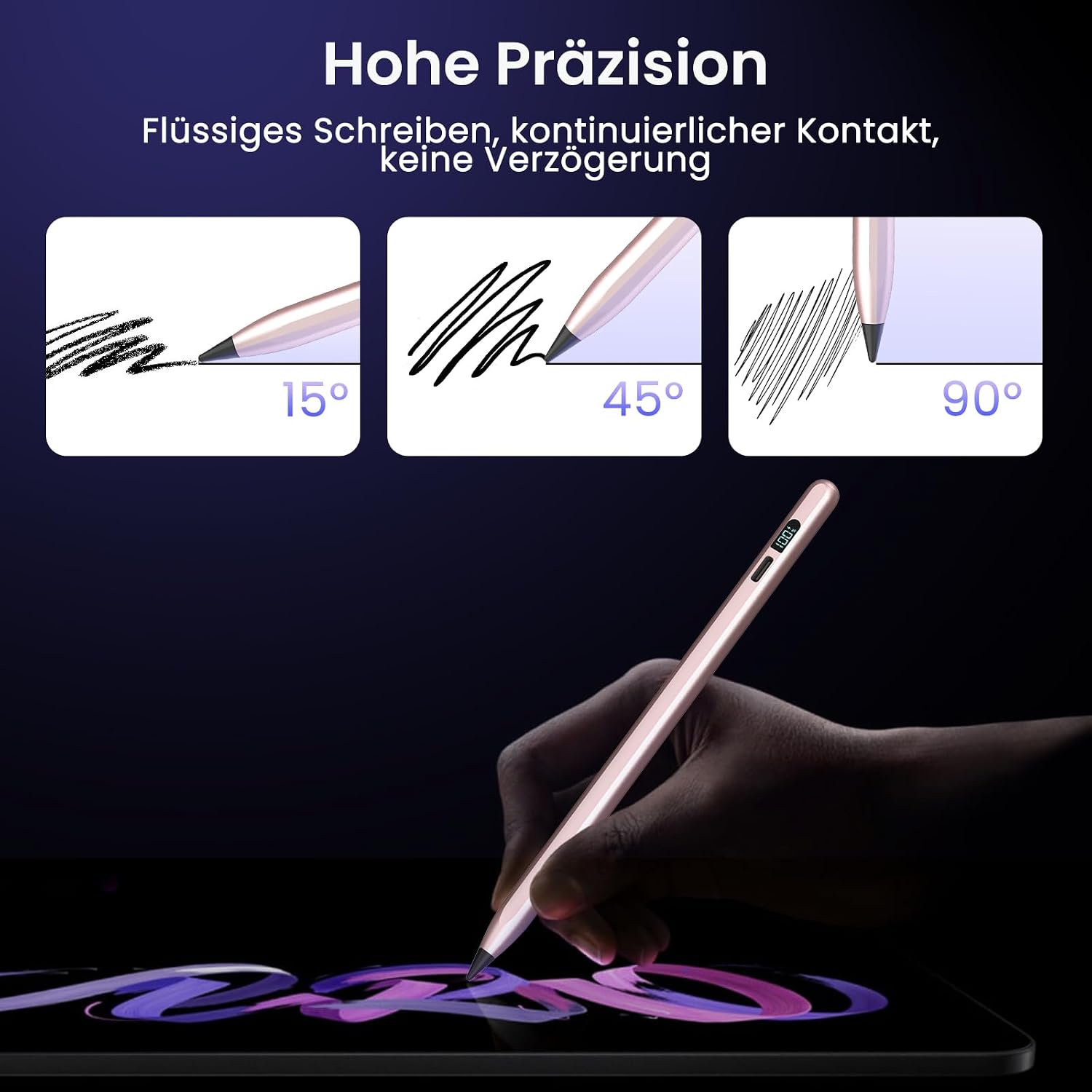 Detalle 2 de Stylus Pen für iPad Stift 3X Schnellladen