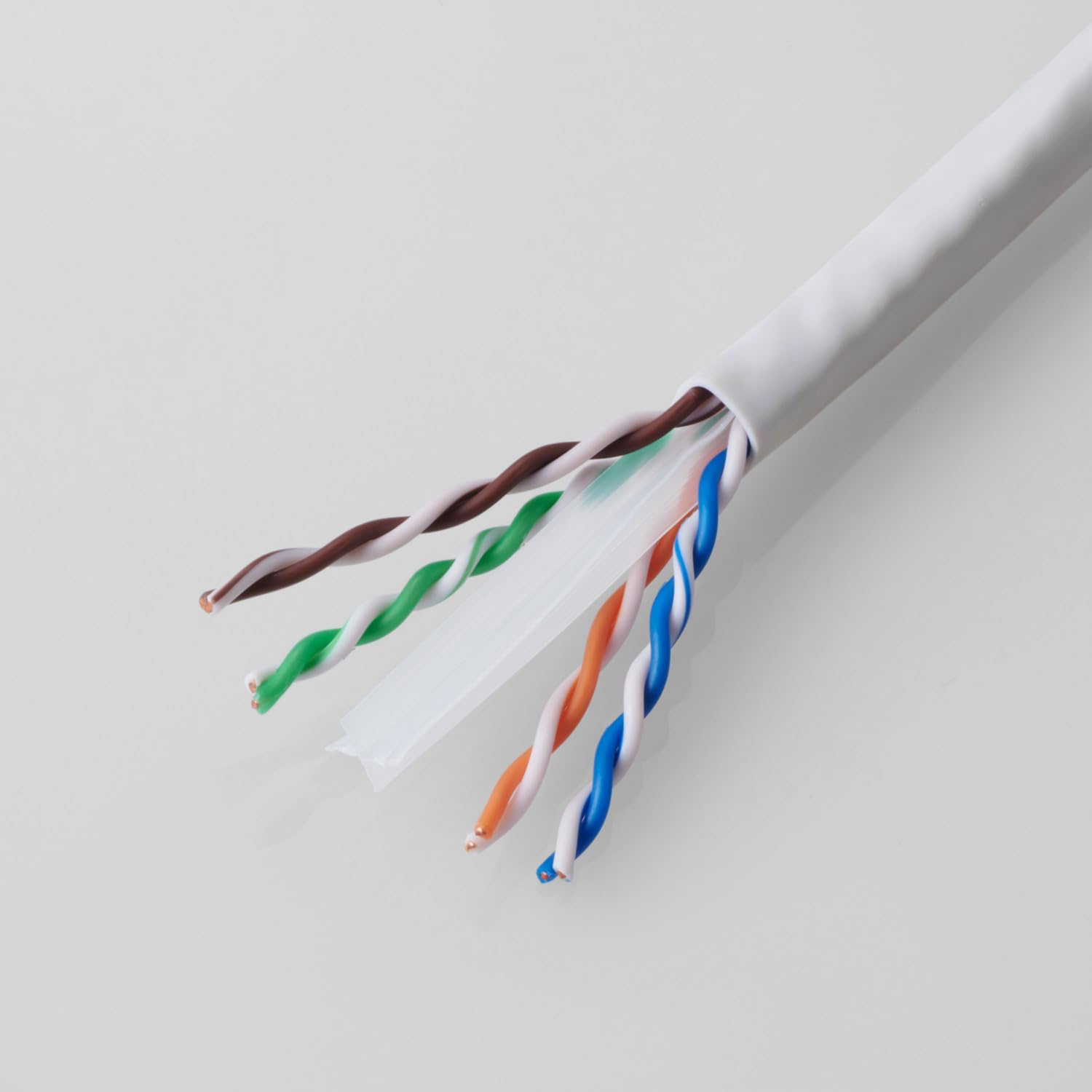 Detalle 1 de エレコム ECLD-GPALW100RS CAT6A LANケーブル 100m 単線・リレックス巻き