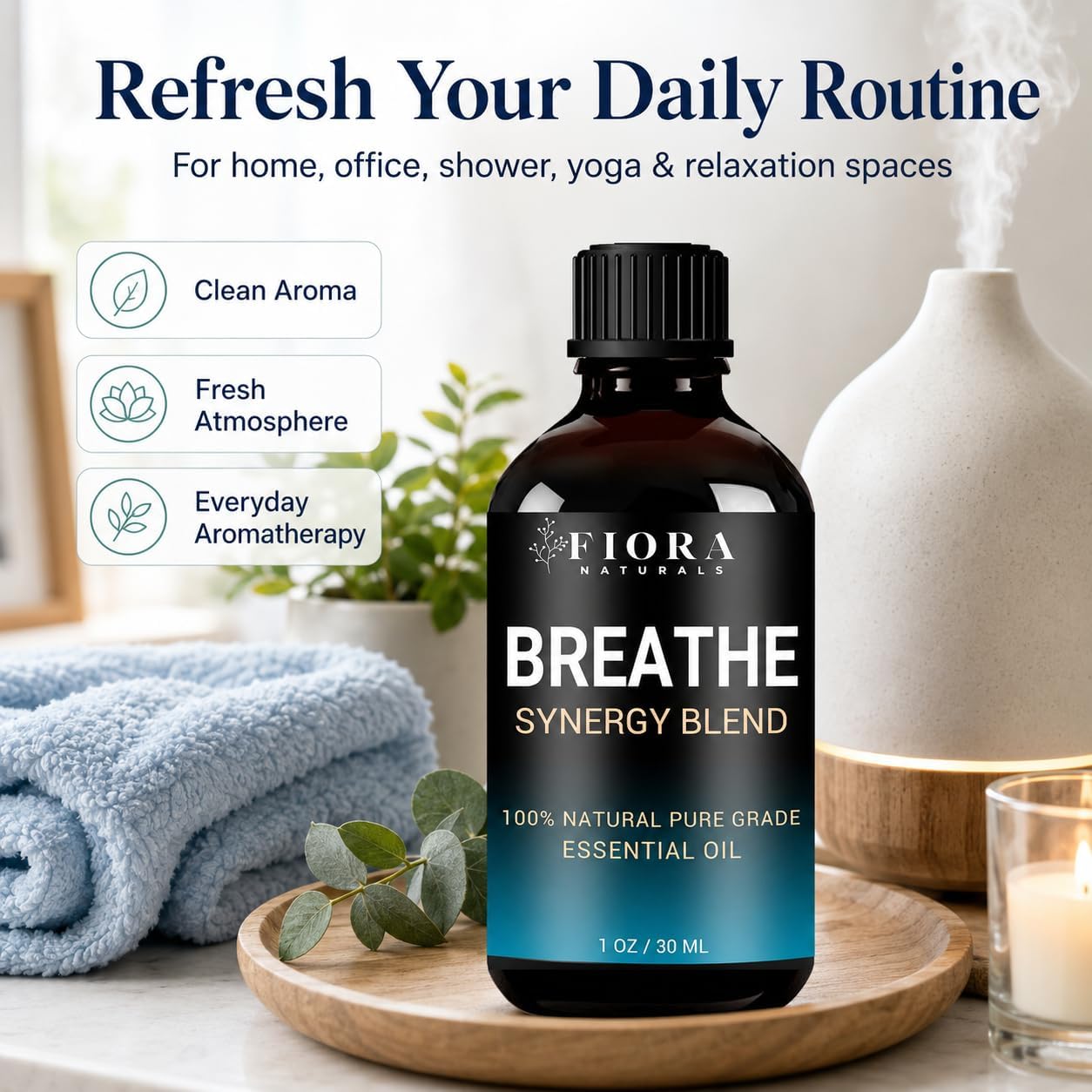 Thumbnail 6 de Breathe Essential Oil Blend, 1 fl oz
