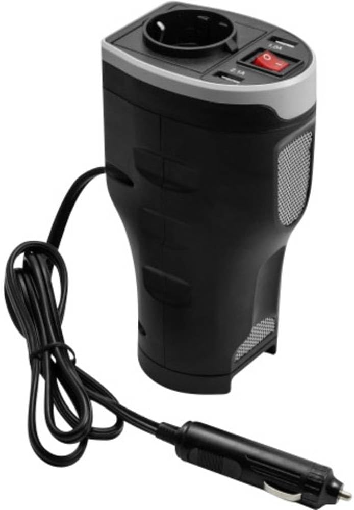 Thumbnail 3 de Technaxx TE13 spänningsomvandlare 12 V till 230 V, 200 W med Schuko och USB